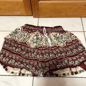 Boho shorts